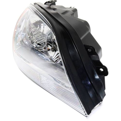 KIA SORENTO  HEAD LAMP ASSY RIGHT (Passenger Side) (W/O SPORT PKG) OEM#921023E041 2005-2006 PL#KI2503121