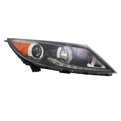 KIA SPORTAGE HEAD LAMP ASSY RIGHT (Passenger Side) (HALOGEN)(W/ LED) OEM#921023W150 2011-2012 PL#KI2503149