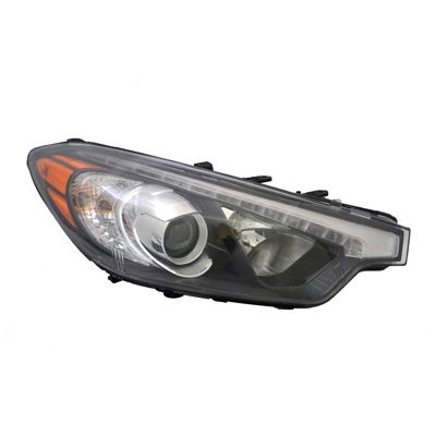 KIA FORTE KOUP COUPE  HEAD LAMP ASSY RIGHT (Passenger Side) (HID)(TO 10-17-14) OEM#92102A7220 2014-2015 PL#KI2503172
