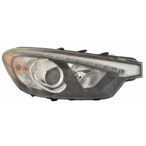 KIA FORTE KOUP COUPE HEAD LAMP ASSY RIGHT (Passenger Side) (HID)(TO 10-17-14)**CAPA** OEM#92102A7220 2014-2015 PL#KI2503172C