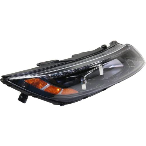 KIA OPTIMA HEAD LAMP ASSEMBLY RIGHT (Passenger Side) ( HALOGEN)(W/ LED) **CAPA** OEM#921024C551 2014-2015 PL#KI2503176C