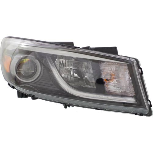 KIA SEDONA MINIVAN  HEAD LAMP ASSY RIGHT (Passenger Side) (HALOGEN)(W/STRING LED)(EX) OEM#92102A9120 2015-2018 PL#KI2503183