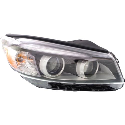 KIA SORENTO  HEAD LAMP ASSY RIGHT (Passenger Side) (HALOGEN)(L/LX/EX)(W/ LIGHT BAR LED) OEM#92102C6000 2016-2018 PL#KI2503185