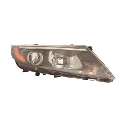 KIA OPTIMA HYBRID HEAD LAMP ASSY RIGHT (Passenger Side) (HALOGEN)(WO/LED POSITION LAMP) **CAPA** OEM#921024U600 2014-2016 PL#KI2503189C
