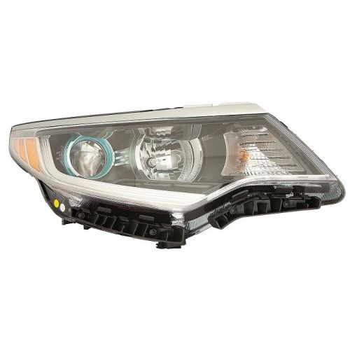 KIA OPTIMA HYBRID  HEAD LAMP ASSY RIGHT (Passenger Side) (HALOGEN)(WO/DRL) OEM#92102A8060 2017-2020 PL#KI2503219