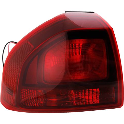 KIA NIRO TAIL LAMP ASSY LEFT (Driver Side) (OUTER)(BULB)(ALL RED LENS)**CAPA** OEM#92401G5010 2017-2022 PL#KI2804148C