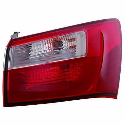 KIA RIO SEDAN TAIL LAMP ASSEMBLY RIGHT (Passenger Side) (WO/LED) OEM#924021W000 2012-2017 PL#KI2805109