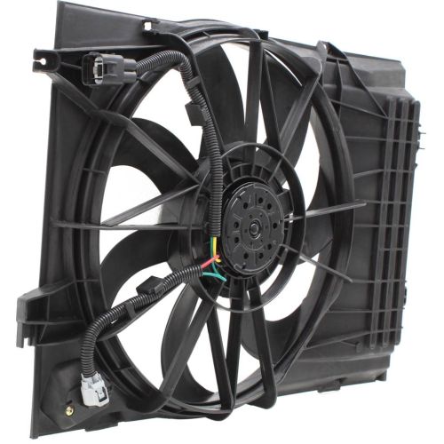 HYUNDAI TUCSON RADIATOR & A/C FAN ASSY (2.7L)(SINGLE FAN) OEM#253801F380 2005-2009 PL#KI3115116