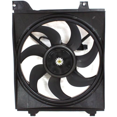 KIA RIO5 HATCHBACK RADIATOR FAN ASSY LEFT (Driver Side) (To 5-9-07) OEM#253801G100 2006-2007 PL#KI3115118