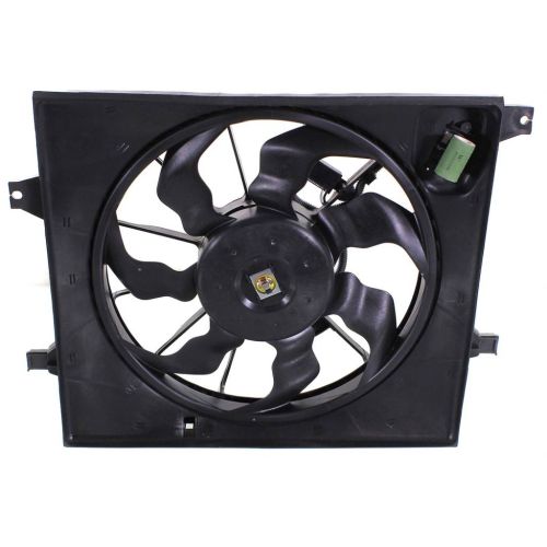 KIA SOUL RADIATOR & A/C FAN ASSEMBLY (SINGLE FAN)(1.6L) OEM#253802K000 2010-2011 PL#KI3115128