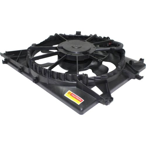 KIA FORTE5 HATCHBACK RADIATOR & A/C FAN ASSEMBLY 1.6L (SX) (WO/MODULE) OEM#25380A7000-PFM 2014-2018 PL#KI3115139