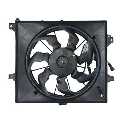 KIA FORTE5 HATCHBACK  RADIATOR & A/C FAN ASSY 1.6L (SX) W/MODULE OEM#25380A7000 2014-2018 PL#KI3115150