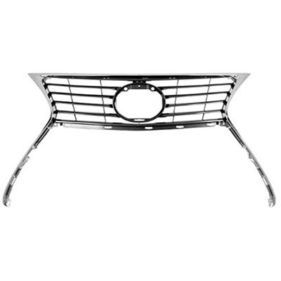 LEXUS IS 250/200t/300/350  (SEDAN) GRILLE UPPER ASSY BLACK W/FRAME CHROME MLDG (WO/F SPORT) OEM#5311253H00 2014 PL#LX1200151
