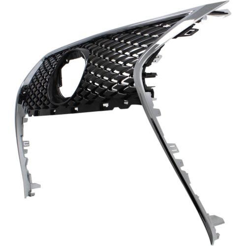 LEXUS IS 250/350/200t/300 (SEDAN) GRILLE UPPER ASSEMBLY W/CHR MOLDING (W/F SPORT) (WO/CRAFTED LINE EDITION) OEM#5311253060 2014-2016 PL#LX1200171
