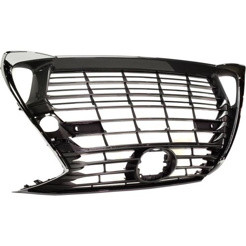 LEXUS GS 300/350/200t  GRILLE ASSY PTD-DARK GRAY W/CHROME MLDG (W/SENSOR)(WO/F SPORT)**CAPA** OEM#5310130870 2016-2020 PL#LX1200189C