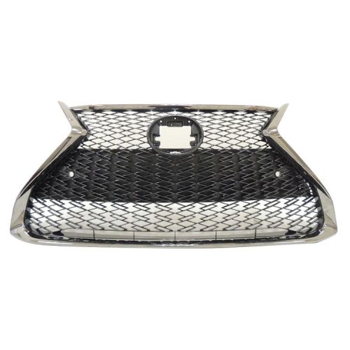 LEXUS ES 250/350  GRILLE ASSY CHROME/BLACK (W/SENSOR)(WO/CAMERA)(WF SPORT)**CAPA** OEM#5310106E70 2019-2024 PL#LX1200202C