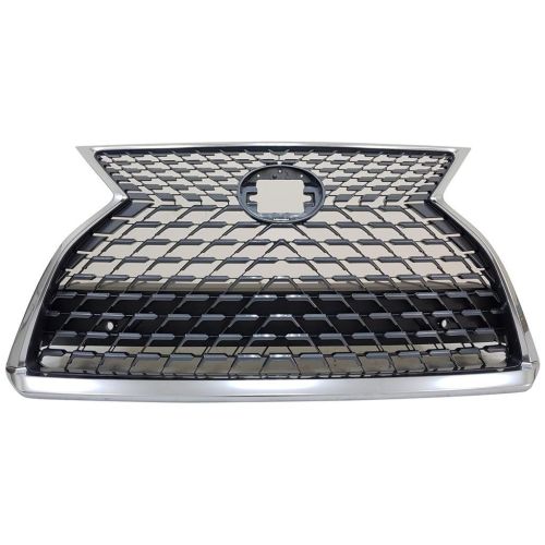LEXUS RX 350/350L GRILLE GRAY W/CHROME MLDG (W/SENSOR)(WO/CAMERA)(WO/F SPORT)(CANADA BUILT) **CAPA** OEM#531010E400 2020-2022 PL#LX1200212C