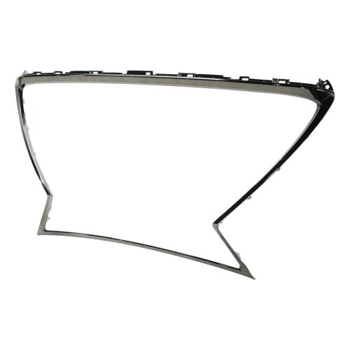 LEXUS NX 200t/300  GRILLE SURROUND MLDG DARK-CHROME (W/ F SPORT) OEM#5312178080 2018-2021 PL#LX1202113