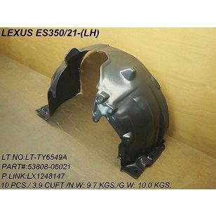 2021-2025 LEXUS Fender inner panel Left Driver Side CAPA OEM# 5380806021 PL# LX1248154C