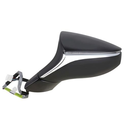 LEXUS ES 250/350 DOOR MIRROR LEFT (Driver Side) PWR/HTD/SIGNAL/MEMORY/M-FOLD (W/BSD)(WO/DIM)(USA/JAPAN)(BLACK CVR) OEM#8794006C30C0-PFM 2019 PL#LX1320179