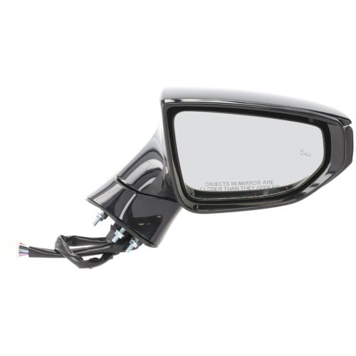 LEXUS ES 250/350 DOOR MIRROR RIGHT (Passenger Side) PWR/HTD/SIGNAL/MEMORY/P-FOLD (W/BSD)(YELLOW GLASS)(PTM CVR) OEM#8791006C71C0 2020-2024 PL#LX1321187