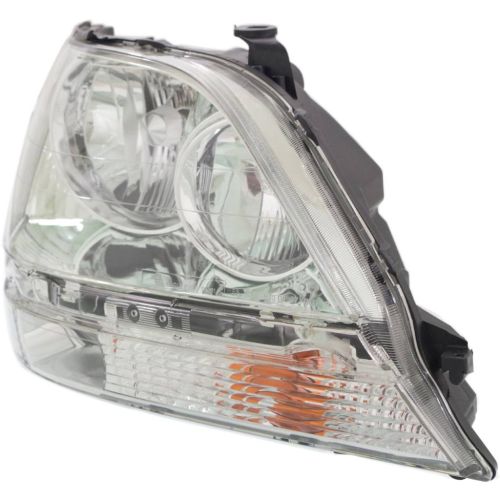 LEXUS RX 300 HEAD LAMP ASSEMBLY RIGHT (Passenger Side) (HAOGEN)(W/CHR BASE) OEM#8111048080 2001-2003 PL#LX2503104