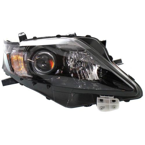 LEXUS RX 350 HEAD LAMP ASSEMBLY RIGHT (Passenger Side) (HALOGEN)(BLK BEZEL)(CANADA) OEM#811100E170 2012 PL#LX2503155