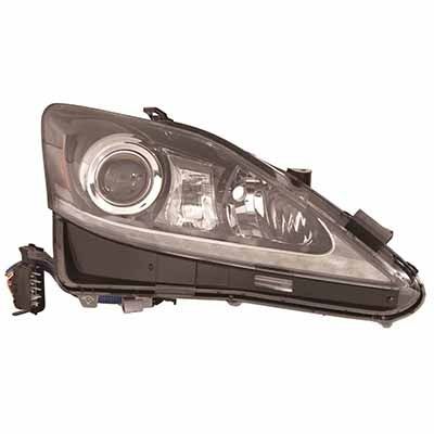 LEXUS IS 250/350 (SEDAN) HEAD LAMP UNIT RIGHT (Passenger Side) (HID) OEM#8114553540 2011 PL#LX2519133