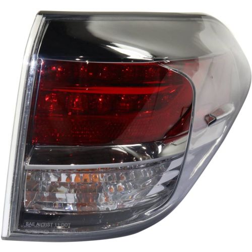 LEXUS RX 350 TAIL LAMP ASSEMBLY RIGHT (Passenger Side) (CANADA BUILT)(OUTER) **CAPA** OEM#815500E090 2013-2015 PL#LX2805112C