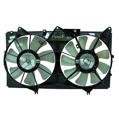 TOYOTA SOLARA RADIATOR & A/C FAN ASSY (V6)(DUAL FAN) OEM#167110A170-PFM 2004-2008 PL#LX3115107