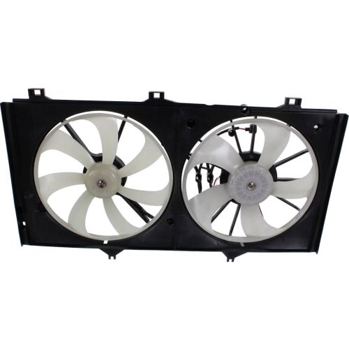 TOYOTA VENZA RADIATOR & A/C FAN ASSEMBLY (3.5L) (W/TOW PKG)(DUAL FAN) OEM#163630P030-PFM 2009-2016 PL#LX3115113