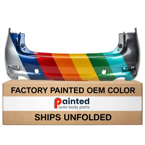 2017-2018 MAZDA 3 Rear bumper OEM# BANE50221A9U PL# MA1100225