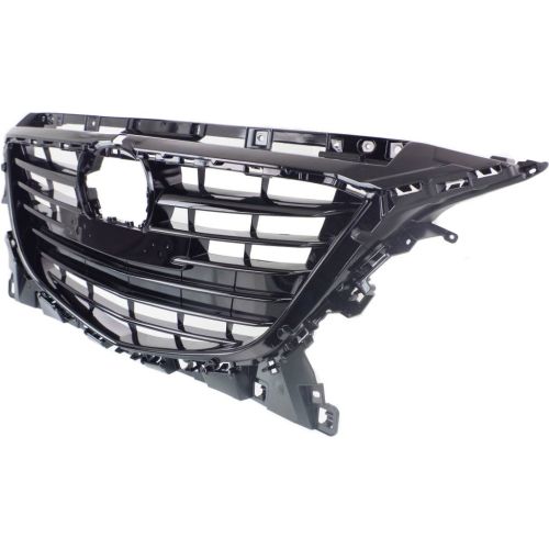 MAZDA MAZDA3 GRILLE GLOSS BLACK (W/ ADAPTIVE CRUISE) OEM#BJD350712D 2014-2016 PL#MA1200195