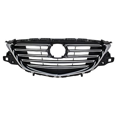 MAZDA CX-9  GRILLE ASSY CHROME/BLACK W/CHROME OUTER MLDG (WO/ILLUMINATED) OEM#TK4950710J 2016-2018 PL#MA1200211