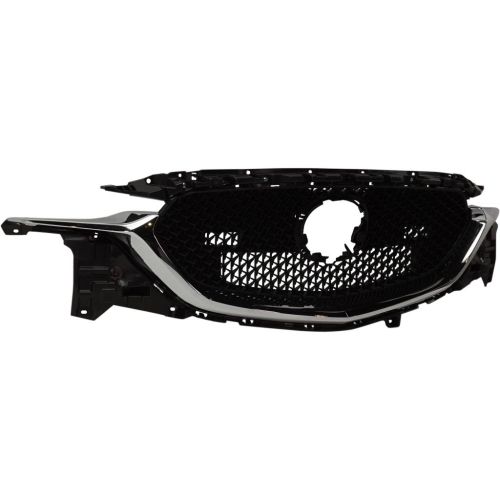 MAZDA CX-5  GRILLE ASSY CHROME/BLACK WO/EMBLEM BASE **CAPA** OEM#KB8D50710J 2017-2021 PL#MA1200215C