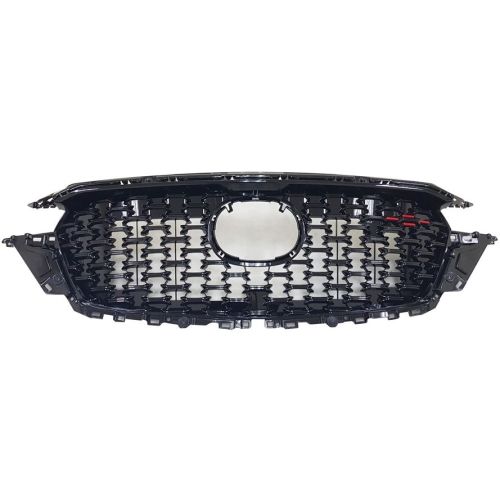 MAZDA CX-5 GRILLE ASSY PTD-BLACK W/LEFT (Driver Side) RED ACCENT BRACKET OEM#KSD750710A 2022-2025 PL#MA1200225