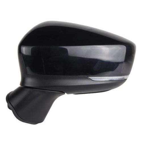 MAZDA MAZDA3 DOOR MIRROR LEFT (Driver Side) PWR/N-HTD/SIGNAL (W/BSD)(PTM) OEM#BAJD69181B-PFM 2017-2018 PL#MA1320245