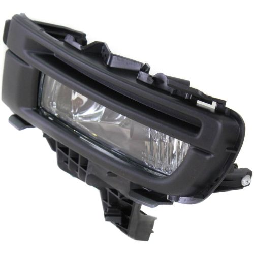 MAZDA MAZDA3 FOG LAMP ASSEMBLY LEFT (Driver Side) (SPT TYPE)(SEDAN)(RECT)(W/CVR)(W/BKT) OEM#BAP151690C 2007-2009 PL#MA2592113