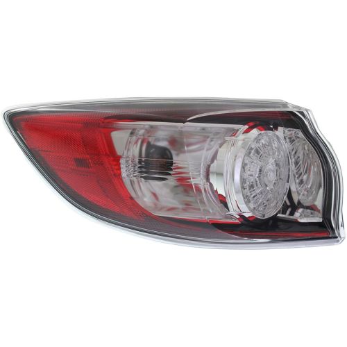 MAZDA MAZDA3 TAIL LAMP ASSY LEFT (Driver Side)(HB)(W/ LED TYPE) OEM#BBN851160D 2010-2013 PL#MA2800148