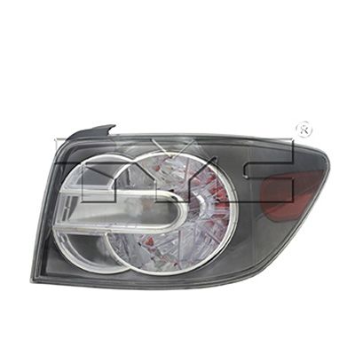 MAZDA CX-7 TAIL LAMP ASSEMBLY RIGHT (Passenger Side)**CAPA** OEM#EG2151150H 2007-2009 PL#MA2801138C