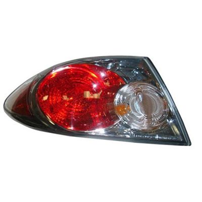 MAZDA MAZDA6 TAIL LAMP ASSY LEFT (Driver Side) (STD)(W/O TURBO)(FACTORY INSTALLED)(OUTER)(SD/HB) OEM#GP7A51160 2006-2008 PL#MA2804102