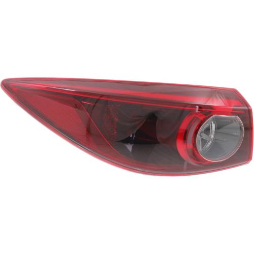 MAZDA MAZDA3 TAIL LAMP ASSEMBLY LEFT (Driver Side) (SEDAN)(W/ LED)(SMOKE) **CAPA** OEM#BHN251160E 2014 PL#MA2804114C