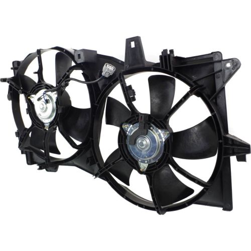 MAZDA MPV  RADIATOR & A/C FAN ASSY (W/O TOW)(TO 10/01/04)(DUAL FAN) OEM#AJ5115025A 2002-2005 PL#MA3115131