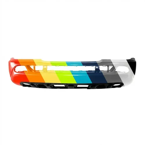 MERCEDES-BENZ ML-CLASS (163) FRONT BUMPER COVER PRIMED (W/RECT FOG)(W/O PARK)(W/O WASHER) OEM#1638804570 2002-2005 PL#MB1000162