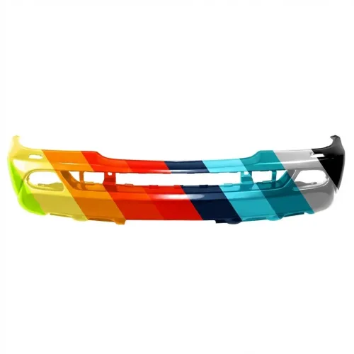 MERCEDES-BENZ ML-CLASS (163)  FRONT BUMPER COVER PRIMED (W/RECT FOG)(W/O PARK)(W/WASHER) OEM#1638804670 2002-2005 PL#MB1000163