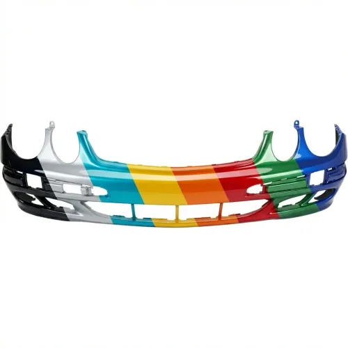 MERCEDES-BENZ E-CLASS (211) (SEDAN /WAGON 04-09) FRONT BUMPER COVER PRIMED (WO/HEAD/LAMP Washer)(WO/Sport OR WO/Appearance Pkg)(WO/AMG) OEM#2118800040 2003-2006 PL#MB1000171