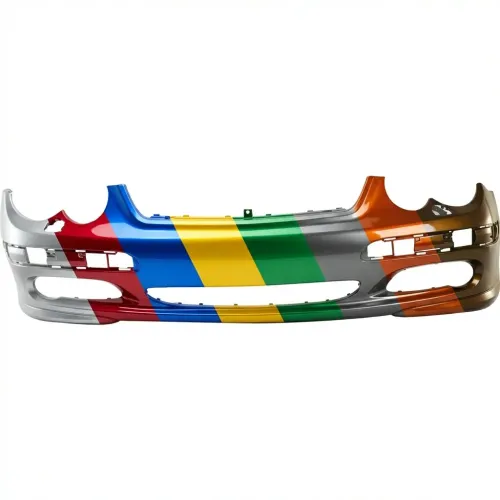 MERCEDES-BENZ C-CLASS COUPE (203)  FRONT BUMPER COVER PRM(W/WASHER)(W/O AMG) OEM#2038854725 2002-2004 PL#MB1000202