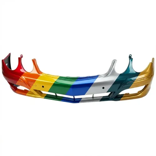 MERCEDES-BENZ E-CLASS (211)  (SEDAN /WAGON ) FRONT BUMPER COVER PRIMED (WO/AMG WO/SPORT PKG)(WO/Washer)(WO/SENSOR)(EXC E63) OEM#2118802340 2007-2009 PL#MB1000271