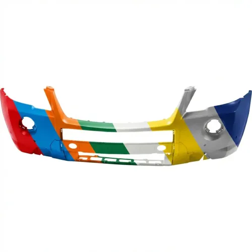 MERCEDES-BENZ ML-CLASS (164) (EXC 450 HYBRID) FRONT BUMPER COVER PRIMED (WO/WASHERS)(W/SENSOR)(ML320/350/550)(W/AMG SPORT) OEM#1648857825 2009-2011 PL#MB1000332