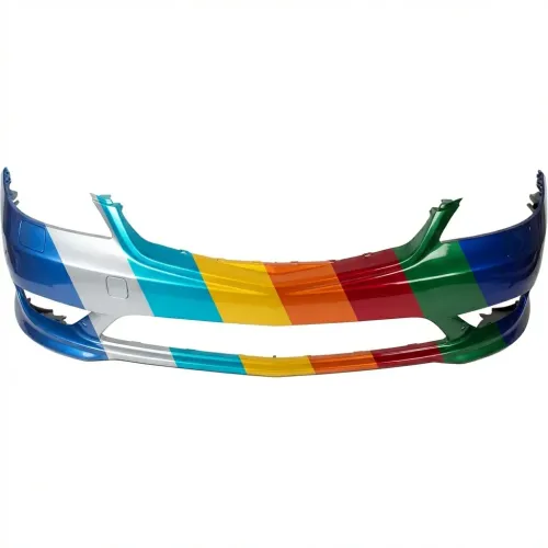 MERCEDES-BENZ S-CLASS S400 SEDAN HYBRID (221)  FRONT BUMPER COVER PRIMED (W/SPORT&WASHER)(WO/SENSOR)(no side marker hole*CAPA** OEM#22188042409999 2010-2013 PL#MB1000350C